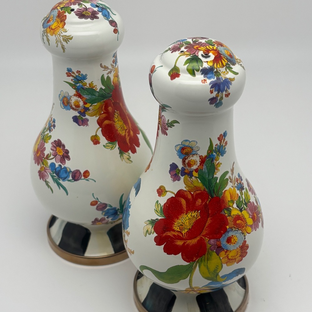 Floral Market Sakt and Pepper Shaker Set RETIRED